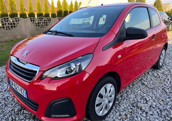 Peugeot 108 cena 14900 przebieg: 98000, rok produkcji 2015 z Brzesko małe 121